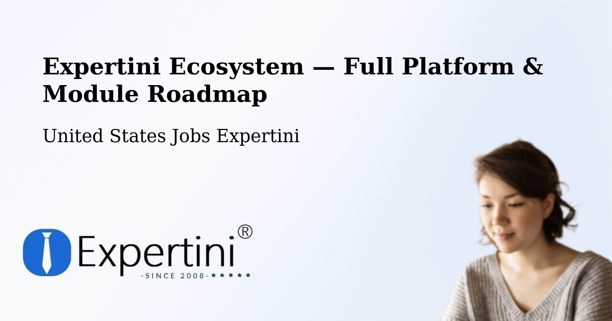 Expertini Ecosystem — Full Platform & Module Roadmap – Thornton
